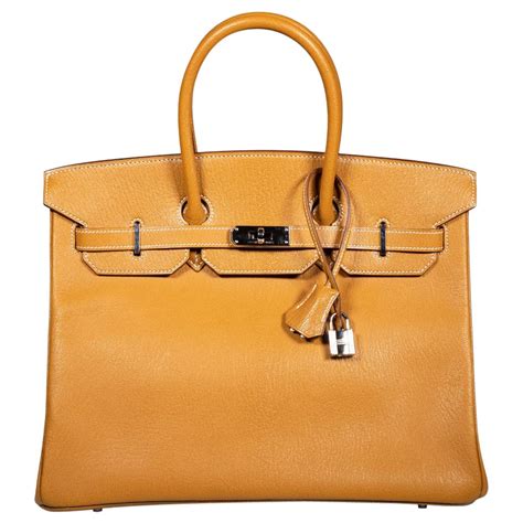 Hermès Birkin 35 Chèvre de Coromandel Caramel 